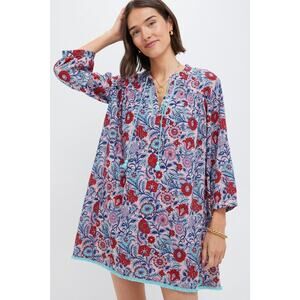 TUCKERNUCK BEACH Mauve and Rose Wildflower Bondi Coverup Size XXL NWT